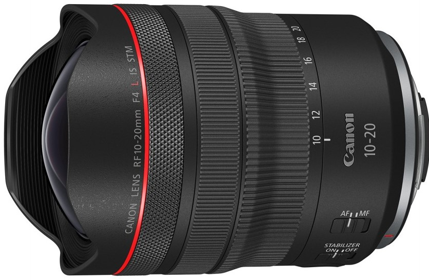 Объектив Canon RF 10-20mm f/4 L IS STM Lens