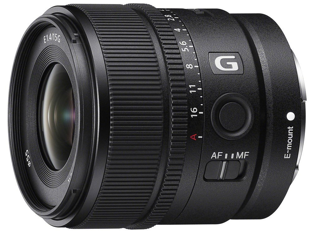 Sony E 15mm f/1.4 G Lens
