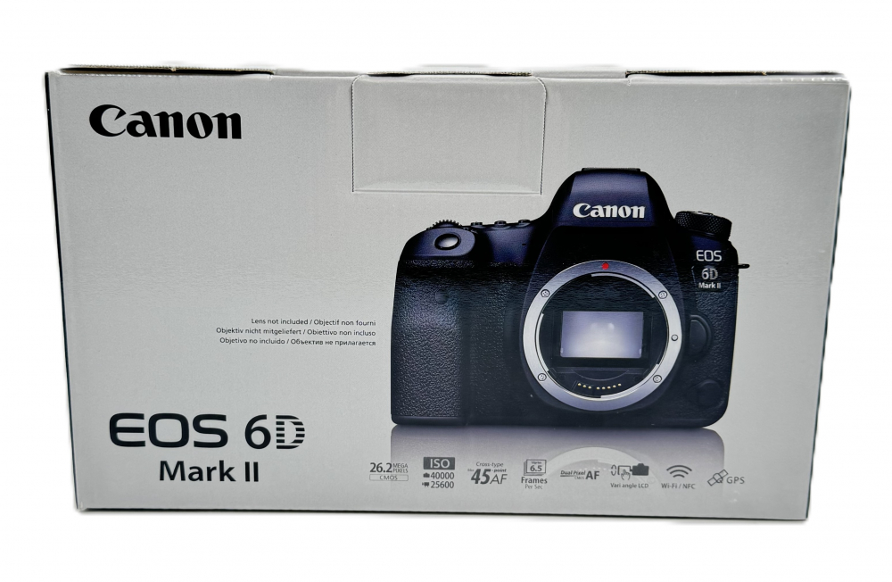 Фотоаппарат Canon EOS 6D Mark II Body