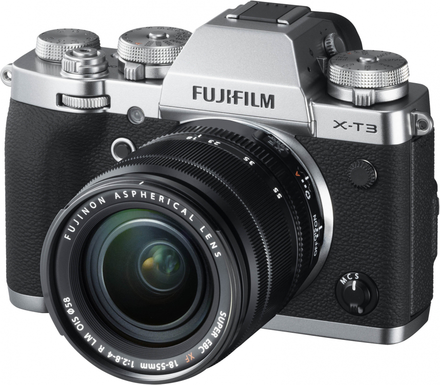 Фотоаппарат Fujifilm X-T3 Kit XF 18-55mm f/2.8-4 R LM OIS Silver