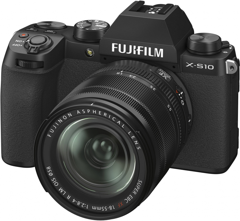 Фотоаппарат Fujifilm X-S10 Kit  XF 18-55mm f/2.8-4 R LM OIS