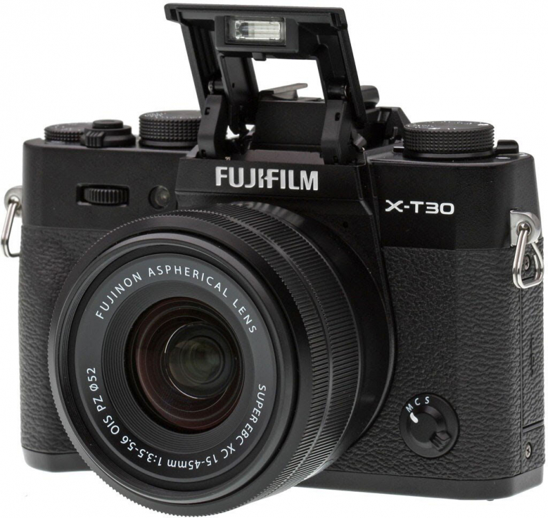 Фотоаппарат Fujifilm X-T30 Kit XF 15-45mm F3.5-5.6 OIS PZ Black