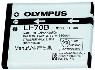 Аккумулятор OLYMPUS Li-70B