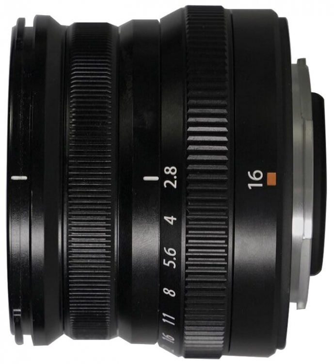 Объектив Fujifilm XF 16mm f/2.8R WR черный