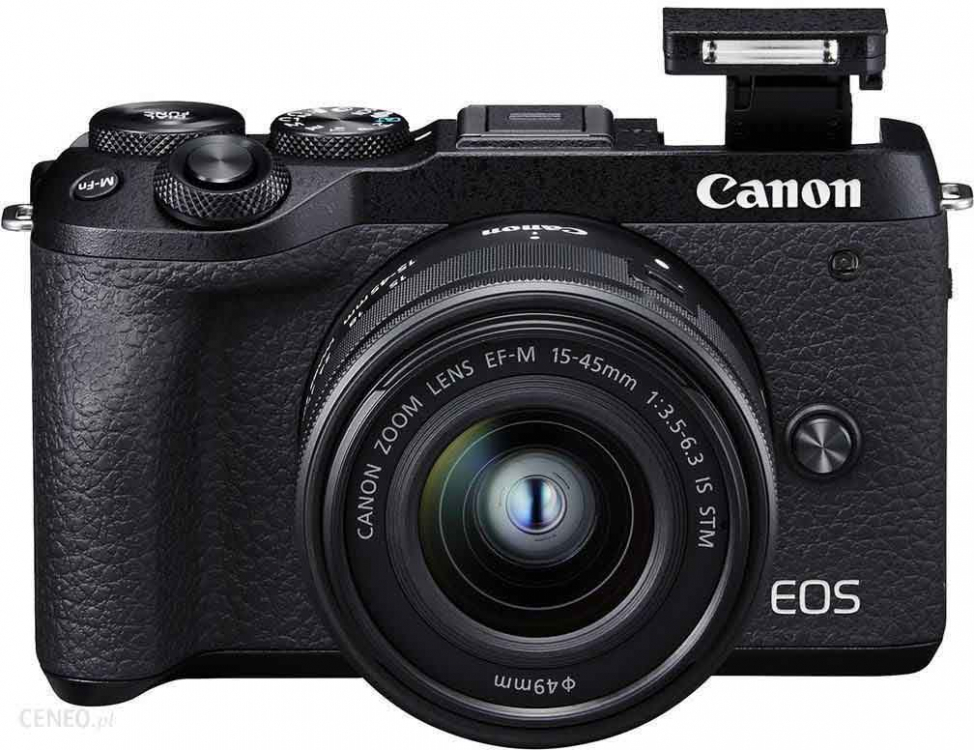 Фотоаппарат Canon EOS M6 Mark II Kit EF-M 15-45mm f/3.5-6.3 IS STM Black 