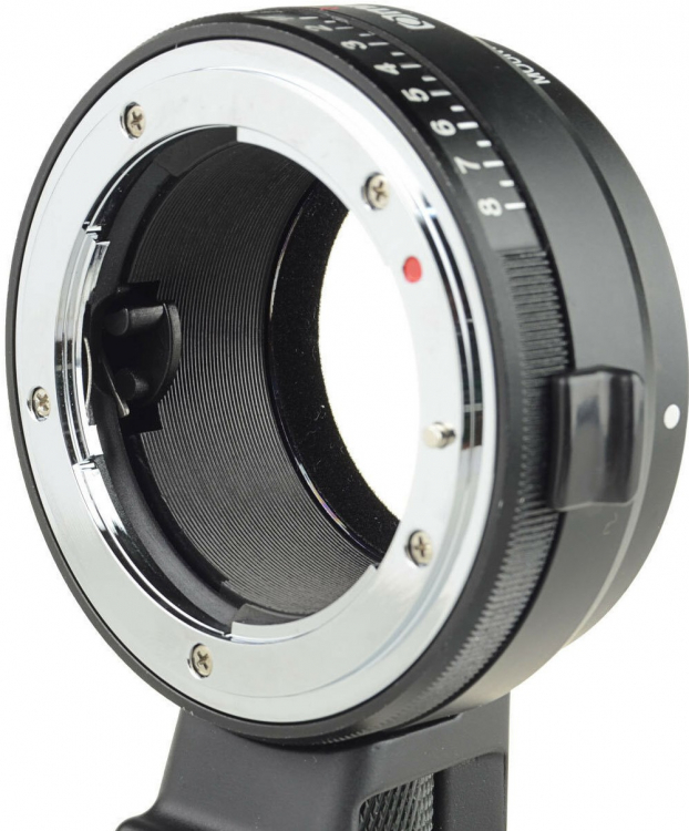 Переходное кольцо Commlite CM-NF-NEX с объективов Nikon F на байонет Sony-E